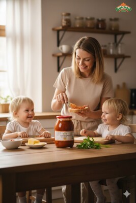 Лютеница Класик БУЛМЕД (1 кг) – Традиционен Вкус за Вашата Трапеза