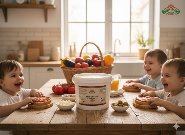 Лютеница Класик БУЛМЕД 5 кг Кофа – Удобна Голяма Разфасовка за Семейство и Бизнес