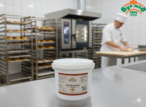 Лютеница Класик БУЛМЕД 5 кг Кофа – Удобна Голяма Разфасовка за Семейство и Бизнес