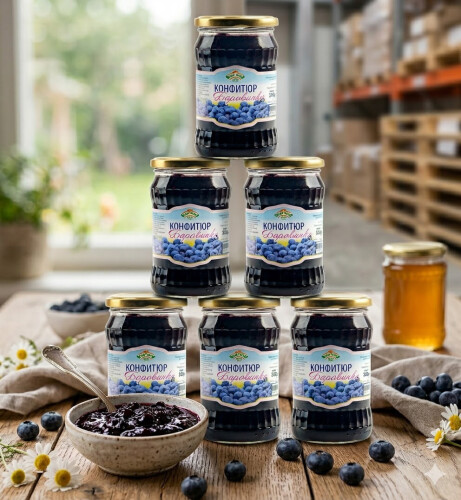 Стек Конфитюр от Боровинки (6 броя х 360 гр) – 60% плод